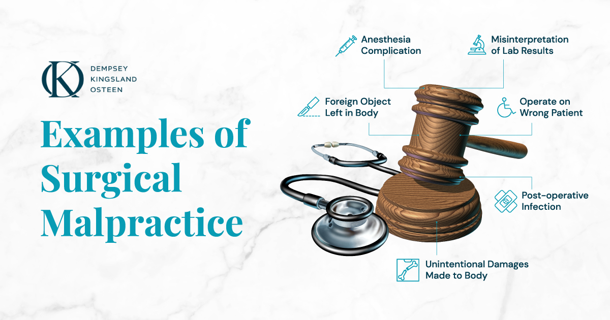 Examples of Surgical Malpractice