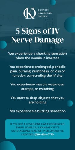 iv nerve damage